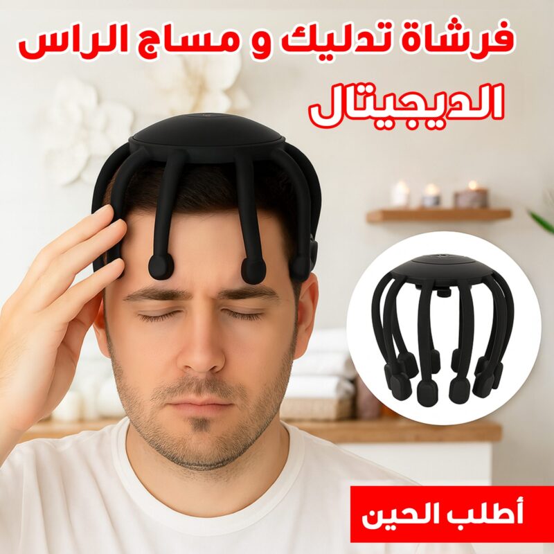 ⁦فرشاة تدليك و مساج الراس⁩ - الصورة ⁦7⁩