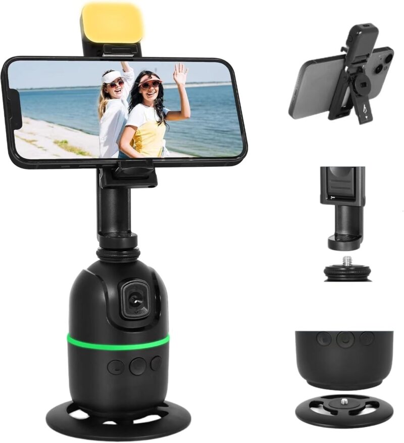 ⁦حامل للهاتف لتتبع الوجه 360 درجة⁩ - الصورة ⁦3⁩