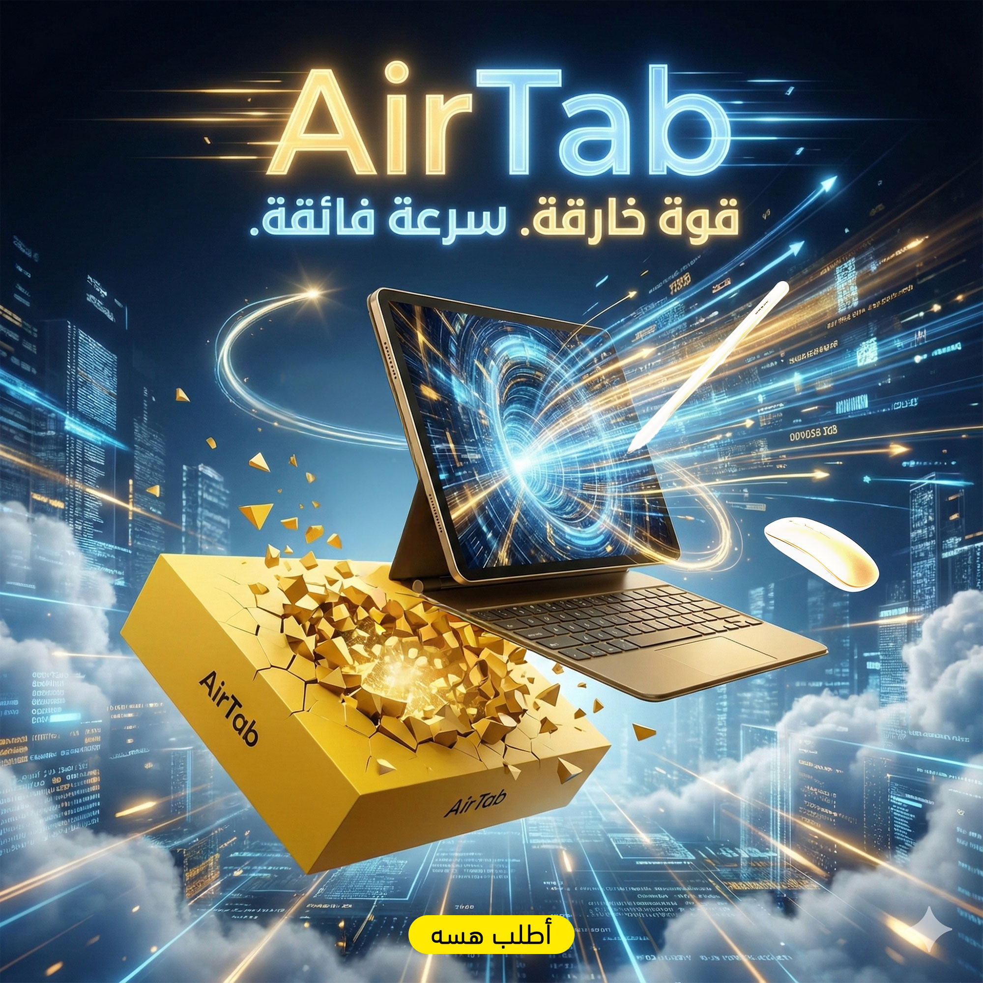 Air Tab U09 Pro R 16GB Rom 1TB تابلت - الصورة 4